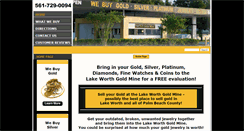 Desktop Screenshot of lakeworthgoldmine.com